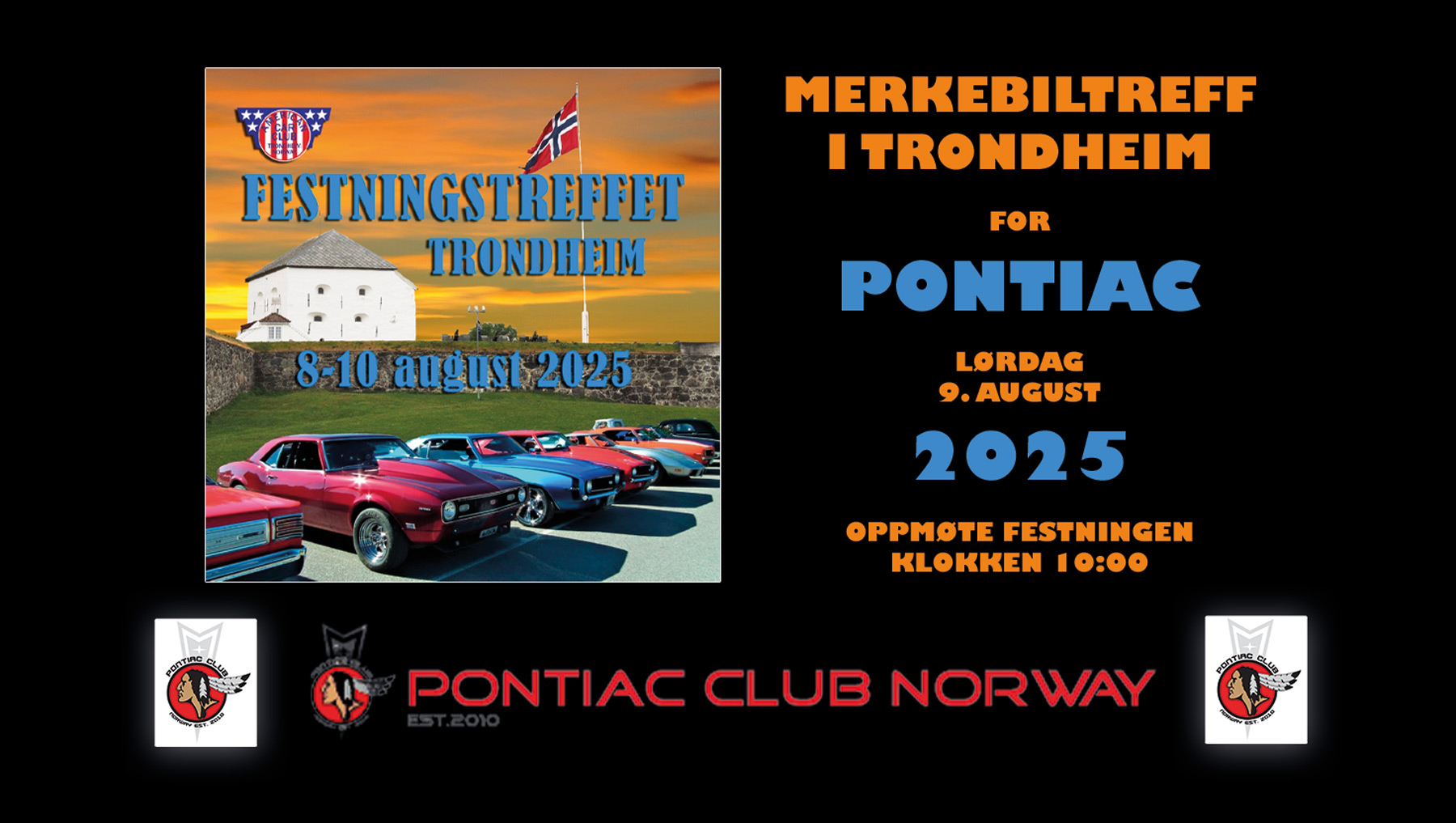 Merkebiltreffet i Trondheim 2025